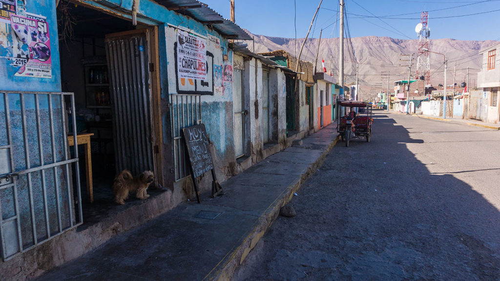 village road trip au Pérou