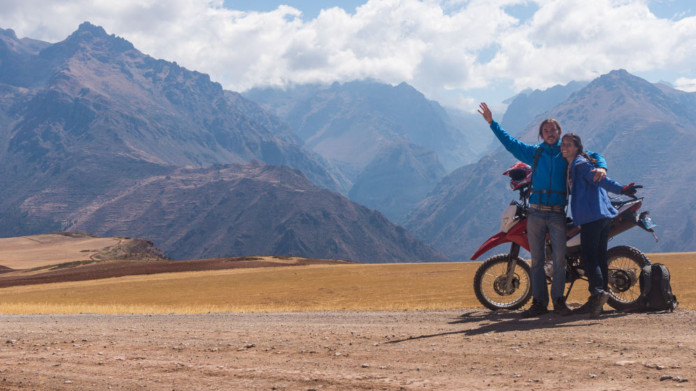louer une moto dans la vallée sacrée des incas