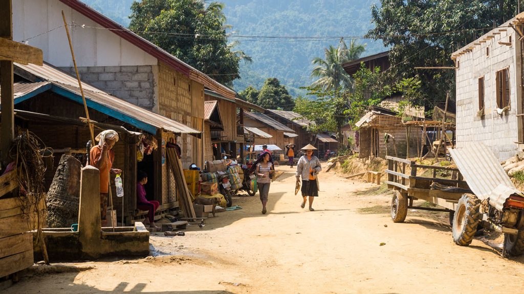 villages typique du Laos