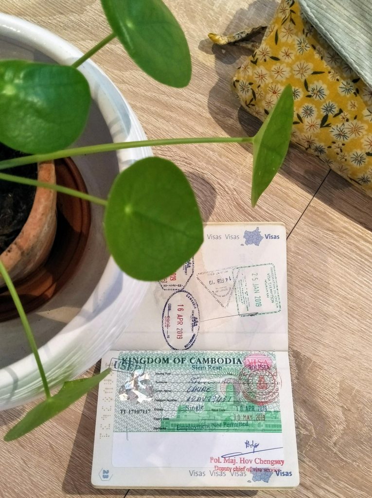 formalités cambodge visa cambodge